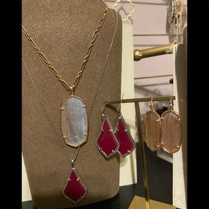 Selling separate with matching earrings